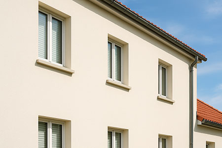 Nettoyage façade en peinture extérieure