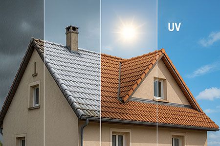 Les effets de la météo sur les toitures : pluie, gel, soleil et UV
